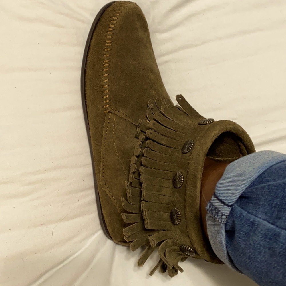 Minnetonka moccasins - hunter greenish